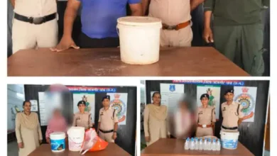 जांजगीर चाम्पा: अवैध शराब पर पुलिस की बड़ी कार्रवाई, 5 आरोपी गिरफ्तार; 73 लीटर महुआ शराब और 40 पाव देशी शराब जब्त 6 1002603846